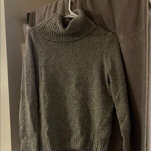 J. Crew Charcoal Cowl Neck Sweater